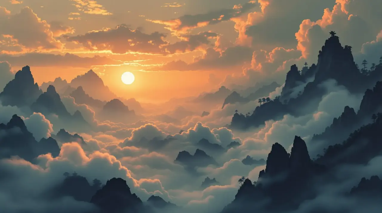 直播做爱首屏 - 水墨山水的世外桃源意境